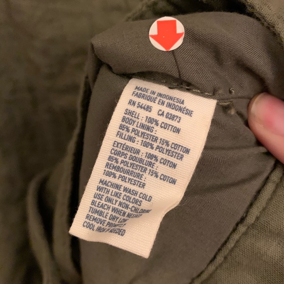 Vintage Y2K AEO Green Quilted Vest - Picture 5 of 7